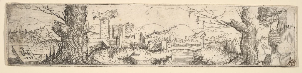 Paisaje, 1545