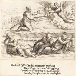 La agonía en el jardín, 1548