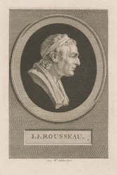 Retrato de J. J. Rousseau