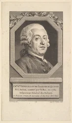 Retrato de Charles George Fenouillot de Falbaire de Quingey