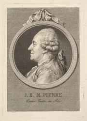 Retrato de Jean-Baptiste-Marie Pierre, 1775