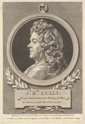 Retrato de Jean-Baptiste Lully, 1770