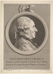 Retrato de Jean-Baptiste Pigalle