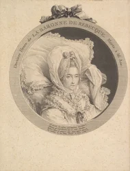 Retrato de La Baronne de Rebecque, 1780