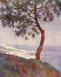 Vista de Argel desde Mustapha Superieur (litografía en color)