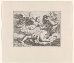 Venus llora por la muerte de Adonis