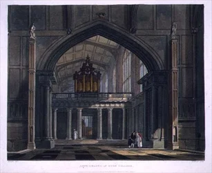 Antecapilla del Colegio de Eton, de 