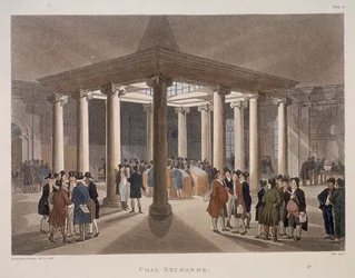 Bolsa de carbón, Londres, 1808