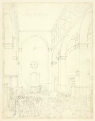 Estudio para la Bolsa de Valores, de Microcosm of London