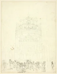 Estudio para el Jardín de Vauxhall