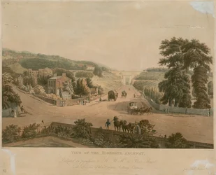 Vista del Arco de Highgate