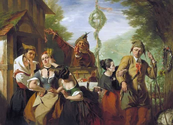 Escena de El cuento de invierno, 1845