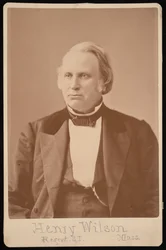 Retrato de Henry Wilson 1812-1875