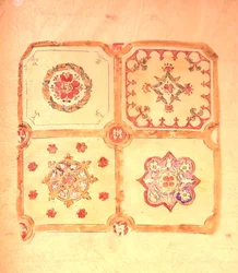 Diseño del techo para el Palacio de Westminster