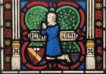 Hijo mayor de Pugin, Edward, Ventana de la Capilla, c.1844