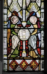 Virgen y Cristo con escenas de su vida (detalle)