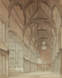 Interior de un salón universitario