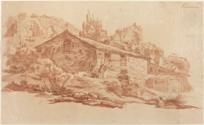 Edificio Rústico entre Ruinas Romanas