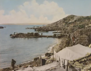 Anzac Cove, Gallipoli, Turquía, 1915