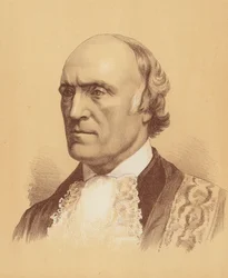 Sir Terence Aubrey Murray, Ex-Presidente del Consejo Legislativo (litografía en color)