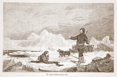 El Dr. Repes cae a través del hielo, 1876