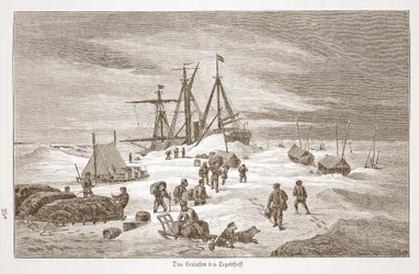 Abandonando el Tegetthoff, 1876