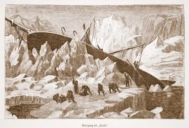 Hundimiento del Hansa, 1876
