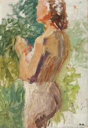 Estudio de una mujer.