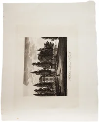 Hoboken frente a Nueva York, de un Atlas de los Estados Unidos, 1824