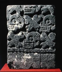 Tzompantli, periodo postclásico tardío (1300-1521)