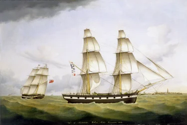 Niger de Sunderland, William Souter comandante, 1852