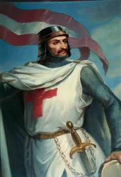 Galería de los Cruzados, de B. Strobl (1857-1860) (fresco)
