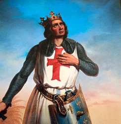Retrato de Luis IX, rey de Francia, llamado San Luis