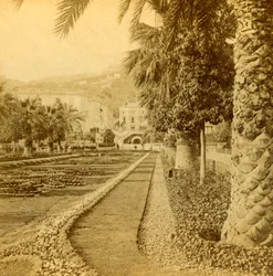 Monte Carlo, vista desde el Casino, 1897