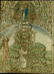 Baldini, Baccio - La escalera de la virtud 1477
