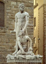 Estatua de Hércules y Caco, 1534