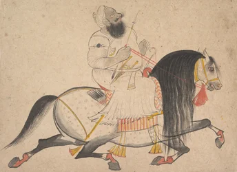 Retrato ecuestre de un noble, ca. 1775