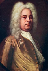 George Frideric Handel, 1685-1759, compositor alemán, c. 1730s