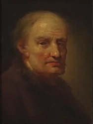 Cabeza de un anciano
