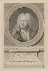 Retrato de Sylvius Leopold Weiss