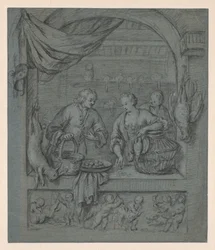 La vendedora de aves
