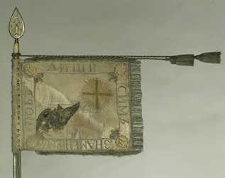 Estandarte del Regimiento de Caballería de Guardias de Vida, 1798
