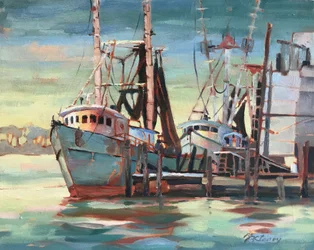 Biloxi Flota de Pesca Gulfport Mississippi