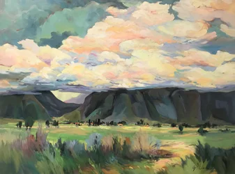 Serie de nubes de carretera de Sky Valley