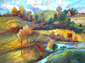 Transiciones, c.1980-2000 (óleo sobre lienzo)