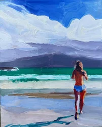 county kerry, 2023, óleo sobre panel