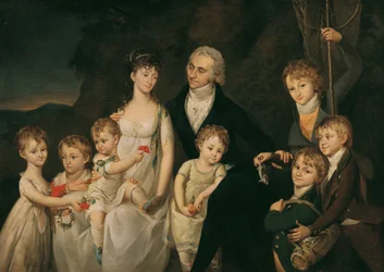La familia Anton von Marx