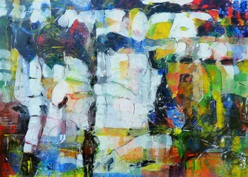 Figuras abstractas de colores