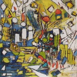 Formas abstractas vibrantes