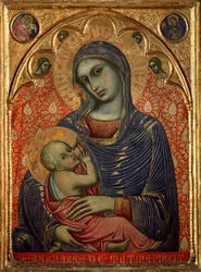 María amamantando a Jesús